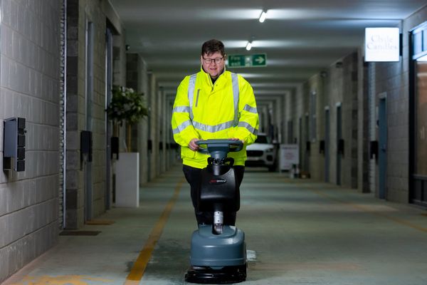 Commercial cleaning for a busy Glasgow office